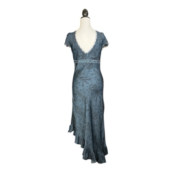 Urban Outfitters Kimchi Blue NWT Baroque Cherub Asymmetrical Ruffle Dress XL - Picture 3 of 9